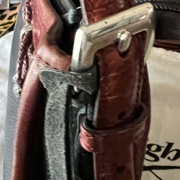 Vintage Brighton Emma Leather Shoulder Bag - Picture 6 of 8